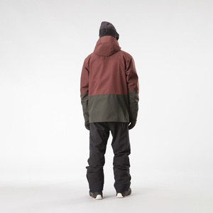 Chaqueta de Esquí y Snowboard para Hombre, Diseño OEM, Contraste de Color, Impermeable, Cortavientos, Transpirable, Personalizable, Carcasa Rígida para Exteriores - Product Image 3
