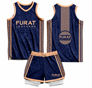 ชุดเสื้อบาสเก็ตบอล FURAT แบบสั่งทำพิเศษ พิมพ์ลายดิจิทัล แขนกุด คอวี ระบายเหงื่อได้ดี สำหรับเด็กและผู้ใหญ่ ชุดทีมลาย 3 มิติ 100% - Product Image 1