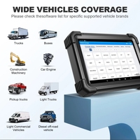 Launch X431 + Smartlink C2.0 HD Heavy Duty Diagnosis Machine para 12 y 24 voltios para coches y camiones