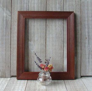 GrandEra Dual Slot <b>Frame</b> Custom Mango or Acacia Wood Desk <b>Frame</b> with Twin Photo Windows for Milestone Event <b>Memories</b> - Product Image 4