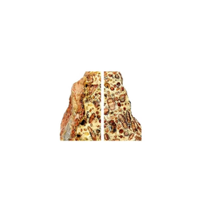 Matériaux de pierres précieuses de haute qualité, serre-livres en bauxite, pierres naturelles brutes, minéraux, cristaux pour la décoration, grossiste - Product Image 1
