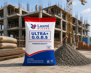 Suplemento de Escoria Mineral 1MT Ultra + GGBS, Escoria Granulada de Horno de Fusión, Origen Gujarat, para la Fabricación de Concreto, Laxmi - Product Image 3