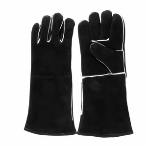 Guantes de Seguridad de Piel de Vacuno de Primera Calidad, Resistentes a la Vibración, al Calor y a las Chispas, con Puño de Seguridad Reforzado - Product Image 1