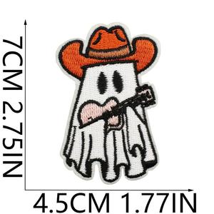 Fashion Custom Embroidery Patch Iron On <b>Badge</b> for Jackets Jeans Hats Bags Colorful Chenille Logo Woven Clothing Decoration - Product Image 4