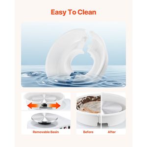 Tornio per Ceramica a 11 Velocità Regolabili (60-300 RPM) con Base Staccabile, Pedale e Funzione di Sollevamento Gambe - Product Image 5