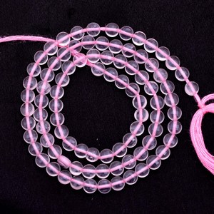 AAA+ <b>Rose</b> Quartz 3mm-4mm Faceted Coin Briolette Beads Natural Pink Quartz Semi Precious Gemstone Fancy Loose Beads For Jewelry - Product Image 3
