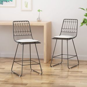 เก้าอี้เคาน์เตอร์ NIEZ เก้าอี้บาร์ดีไซน์หรูเพื่อความสบายและมีสไตล์ - Product Image 1