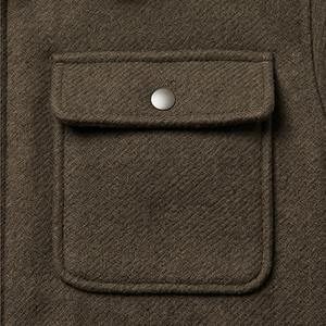 Wholesale Custom Designed Adults Size Wool Jackets In Low MOQ New Arrival Lightweight Men Wool Jacket For Winter Wear - Product Image 6