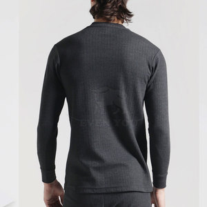 Camisa Térmica Personalizada para Hombre, 100% Algodón, Manga Larga, Ligera, Transpirable, Tejido Aislante Ecológico para Clima Frío y Actividades al Aire Libre - Product Image 2