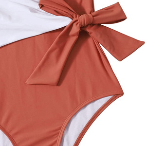 Women One Piece Swimming Costume Scoop Neck Bathing Suit Soft Stretch Swimwear Quick Dry Beachwear Pool Clothing Summer Fitness - Product Image 6