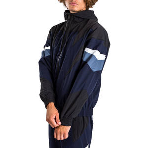 Nylon Windbreaker Tracksuit Color Block Zip up <b>Track</b> <b>Jackets</b> Sports Tracksuit <b>for</b> <b>Men</b> - Product Image 4