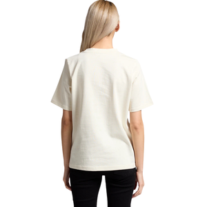 Womens O Neck <b>Long</b> <b>Sleeve</b> T Shirt Loose Fit Small Chest Print Clean Back Casual Wholesale Custom OEM Cotton Jersey Tee Shirt <b>Top</b> - Product Image 5
