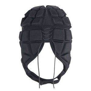 Casque de protection de tête réglable en coque souple de qualité supérieure, rembourré, absorbant les chocs, pour l'entraînement de football, pour hommes et jeunes - Product Image 2