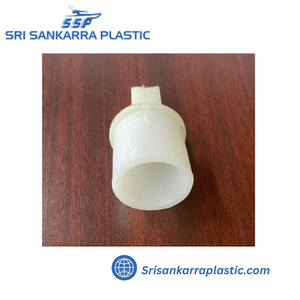 Support de charnière en plastique blanc moulé Sri Sankarra, clip de fixation à double trou pour quincaillerie de capot, Tamil Nadu - Product Image 3