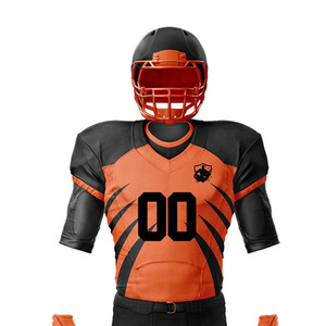 Nuevo diseño, gran venta, producto de alta calidad, cómodo, poliéster, uniforme deportivo de fútbol americano con logotipo personalizado profesional. - Product Image 4