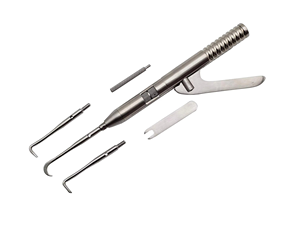Kit de Pistola Automática para Remover Coronas Dentales Azicon, Grado Quirúrgico, Acero Inoxidable, Sistema de Remoción de Puentes con Empuñadura de Pistola - Product Image 2