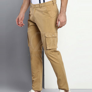 Pantalon cargo décontracté pour homme, marque privée - Léger, taille haute, fermeture boutonnée, multi-poches, respirant, séchage rapide - Product Image 2