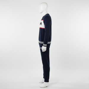 Ensemble de survêtement sportif pour homme de qualité supérieure, deux pièces, grande taille, séchage rapide, respirant, léger, printemps, logo personnalisé, fabriqué au Pakistan - Product Image 4