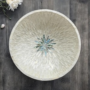 Plateau en nacre naturelle MOP, best-seller, plateau de service décoratif de luxe pour table à manger, maison et hôtellerie, en vente - Product Image 2