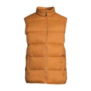 Chaleco Acolchado de Plumón para Hombre, Estilo Puffer, Talla Grande, Color Marrón, con Cremallera, Aislamiento Personalizable, Tejido Acolchado, Súper Ventas - Product Image 4