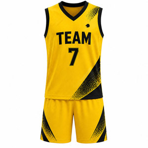 Uniformes de Baloncesto Deportivos de la Mejor Calidad, Uniformes de Baloncesto 100% Poliéster, Diseño de Moda Disponible - Product Image 1