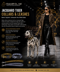 Série Jacquard de Qualité, Résistante à la Déformation et aux Plis, Disponible sur Nylon, PP, Polyester, pour Harnais et Colliers pour Animaux - Product Image 3