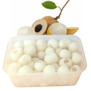 Pulpe de longane congelée IQF, fruits de longane sans noyau, vente en gros en vrac - Product Image 2