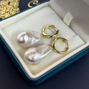 Boucles d'oreilles en perles de chanvre d'eau de mer naturelles, style forêt, personnalité simple, style long, design de niche, accessoires d'oreille - Product Image 1