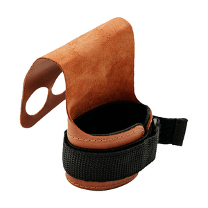 Poignées de gymnastique personnalisées avec logo, protection de paume en cuir de vachette antidérapante robuste pour haltérophilie et musculation (sans poignées) - Product Image 5