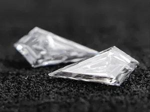 Diamante cultivado en laboratorio con forma de cometa de tamaño personalizado, CVD/HTHP, para la creación de joyería personalizada para anillos, colgantes, collares y pulseras, calibrado. - Product Image 2