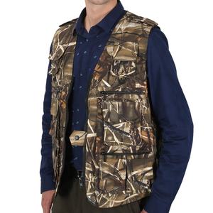 Chaleco táctico ajustable con Estampado de jungla para hombre, ropa impermeable para caza al aire libre - Product Image 3