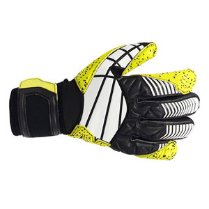 Gants de gardien de but professionnels de haute qualité, légers, réglables, antidérapants, respirants, extensibles en PVC, couleur personnalisée - Product Image 4