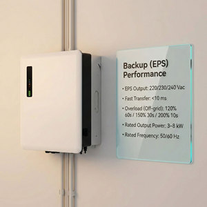 Convertisseur solaire hybride 4,2 kW 230 V 51,2 V avec double MPPT, entrée PV 550 V, CAN, RS485 pour systèmes de stockage de batteries solaires domestiques - Product Image 1