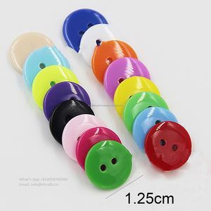 Gran precio, botones ecológicos de traje de resina de cuatro agujeros, moda de lujo Natural personalizada, venta de fábrica de artesanías RF - Product Image 3