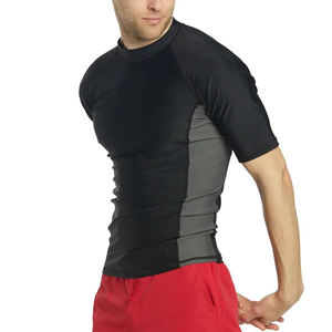 <b>Men</b> <b>Compression</b> <b>Shirt</b> Muscle Fit Athletic Sportswear Top with Moisture Wicking Quick Dry Fabric Comfortable Stretch Design - Product Image 5
