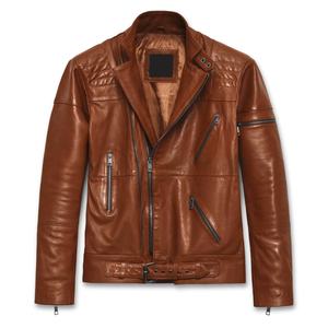 Modern Slim Fit Men Leather Jacket Premium Warm Men Winter Leather Jacket Sleek Fashion Outerwear Style - Product Image 5