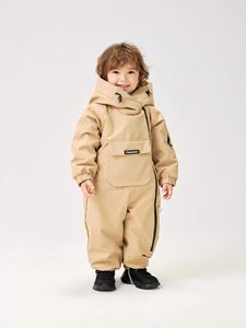 Combinaison de ski d'hiver pour adulte, imperméable, isolée, une pièce, thermique, chaude, coupe-vent, combinaison de plein air avec fermeture éclair, fabrication OEM - Product Image 3
