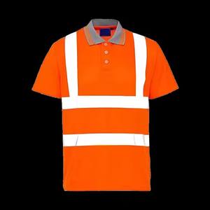 Camiseta Polo de Seguridad Impermeable con Luz LED Reflectante de Alta Visibilidad ANSI Clase 1, 100% Poliéster, Calidad Premium, Logotipo Personalizado - Product Image 3