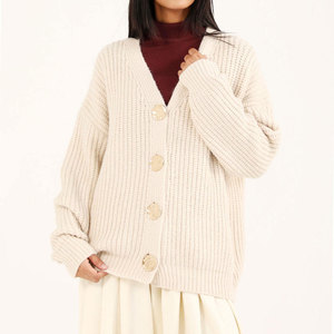 Cárdigan para Mujer, Ligero, Tela Suave, Manga Larga, Ajuste Cómodo, Elegante, para Uso Diario - Product Image 1