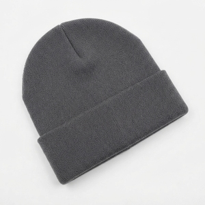 Bonnet en tricot camouflage personnalisé à faible MOQ, 100 % acrylique, unisexe, pour l'hiver, coloré, tendance, avec logo OEM - Product Image 3
