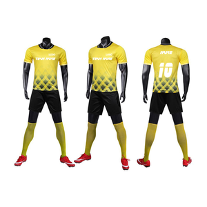Ventes en gros de maillots et shorts de football pour adultes, manches courtes, 100% polyester, séchage rapide, été, taille XL, unisexe - Product Image 6
