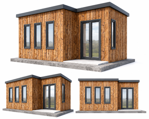 Maisons conteneurs mobiles 40 pieds x 20 pieds, maisons conteneurs maritimes, design ferme, garantie 3 ans, à vendre, mini-maisons portables - Product Image 1