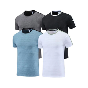 Camisetas de Manga Corta Formales para Hombre, Tejidas en Poliéster/Algodón, con Serigrafía, Diseño Sólido, Corte Regular, Ecológicas, al por Mayor - Product Image 1