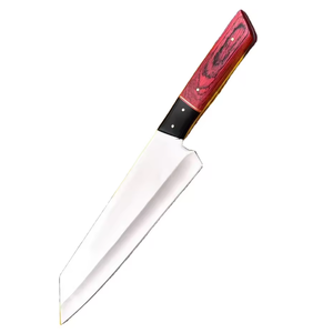 Couteau de chef en acier à haute teneur en carbone de qualité supérieure, fabriqué à la main, manche en bois, couteau de cuisine, fabricant OEM en gros - Product Image 1