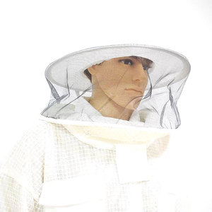 White Beekeeper SL-BKS-107 Protective <b>Suit</b> with Veil Full Body Coverage Four Seasons Casual Wear Other Material - Product Image 4