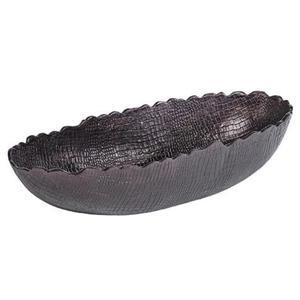 Bol à fruits sur piédestal, finition noire, style moderne, pour la décoration intérieure, vaisselle de salon, bols décoratifs. - Product Image 5