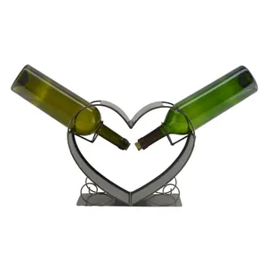 EDecorative Handmade Iron <b>Bottle</b> Rack Premium <b>Wine</b> Holder with Modern Finish for Wholesale Buyers OEM Orders and Global Export - Product Image 1