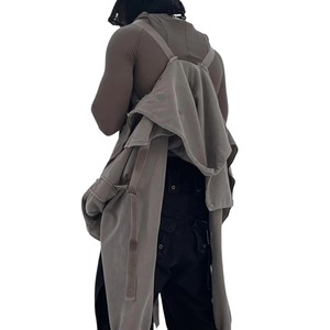 Oversized Hooded Cotton <b>Jacket</b> Men's Casual Solid Color Pocket Design Breathable Woven Fabric Autumn Style Regular Length - Product Image 2