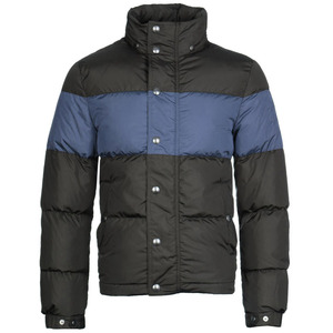 Chaqueta informal acolchada para hombre con logotipo OEM, abrigo de invierno extragrande con jacquard, cremallera y logotipo bordado - Product Image 5