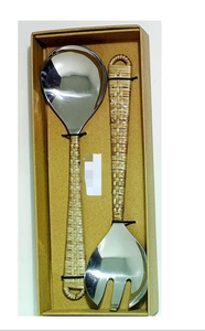 Cuillère de cuisine en bois naturel de qualité supérieure avec finition polie lisse, ustensile de cuisine réutilisable pour remuer, mélanger, sauter - Product Image 5